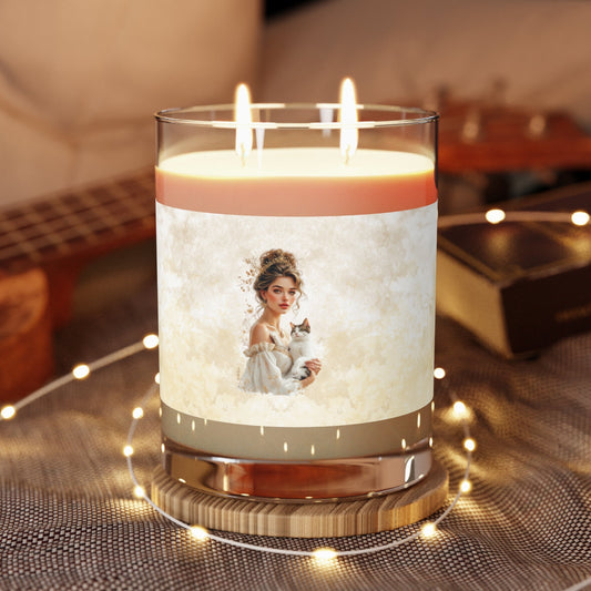 Elegant Cat Lady Candle | Cozy Cat Lover Soy Candle