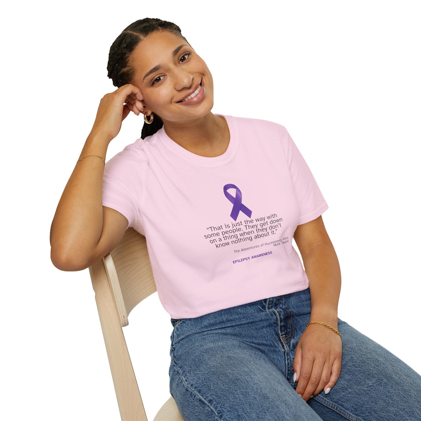 Epilepsy Spread Compassion T-Shirt - Unisex Softstyle Design