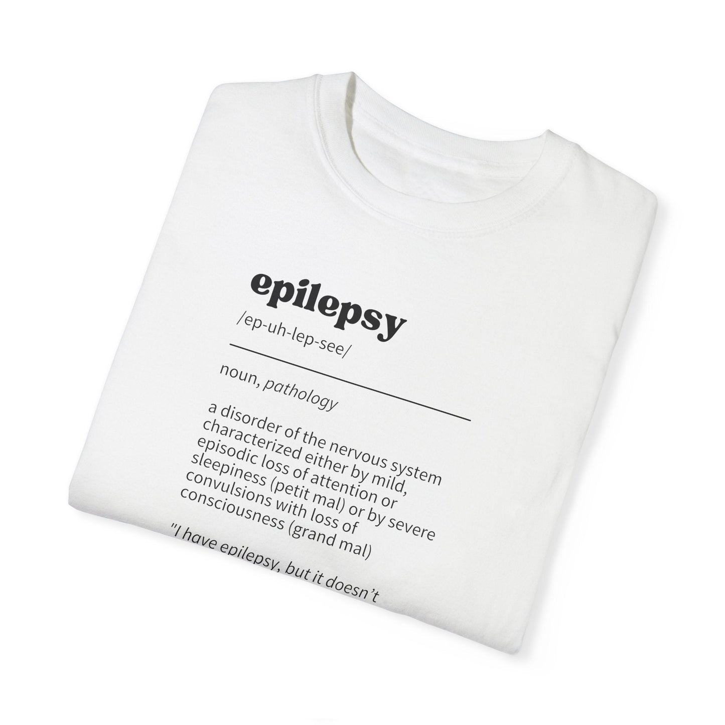 Epilepsy — Definition Tee