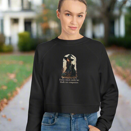 Every Witch — Cropped Fleece Pullover