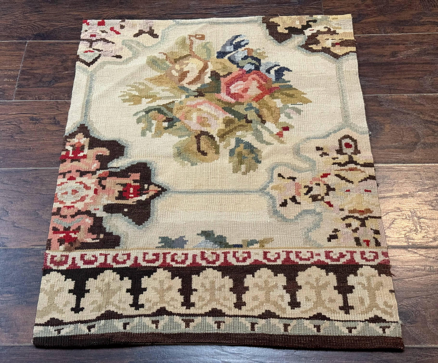 Antique Bessarabian Flatweave Kilim Rug 2x3, Sampler Rug 2 x 3 ft, Small Flatweave, Wool Handmade
