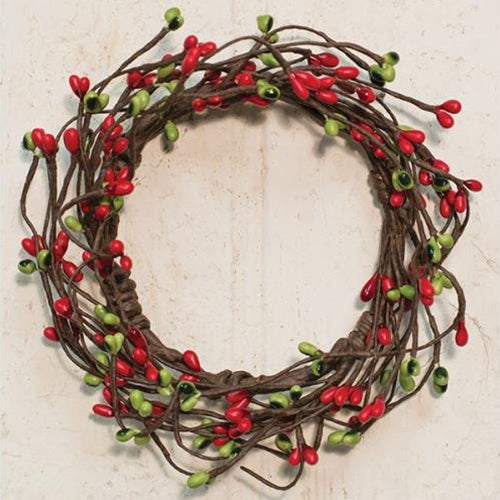 Pip Berry Ring 3.5" Red/Green (Pack of 4)