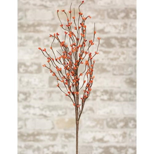 Pip Berry Spray 26" Pumpkin (Pack of 4)