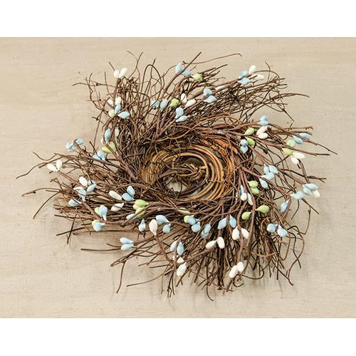 Pip Berry Bird Nest Seabreeze (Pack of 4)