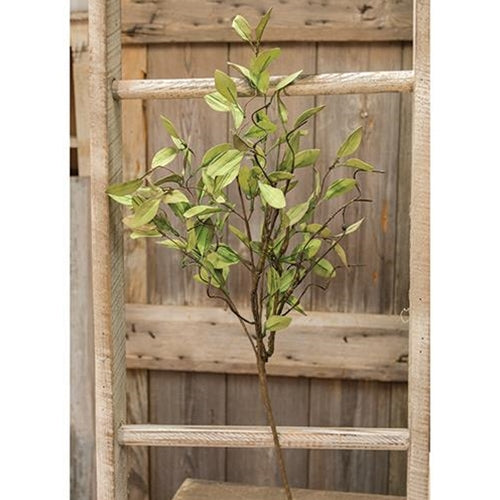 Sage Leaves & Twigs Spray 25" (Pack of 4)