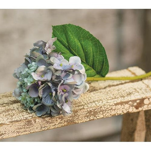 Hydrangea Pick 9" Blue (Pack of 4)