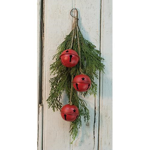Red Bell & Cedar Drop 17" (Pack of 4)