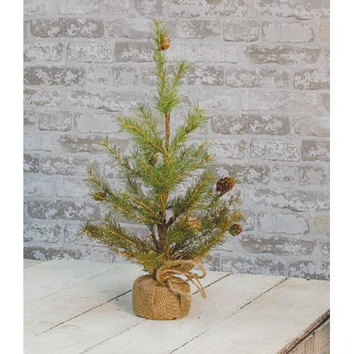Feather Pinecone Tree 18" (Pack of 2)
