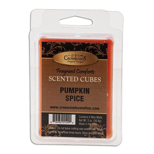 Pumpkin Spice Scent Cubes (Pack of 4)
