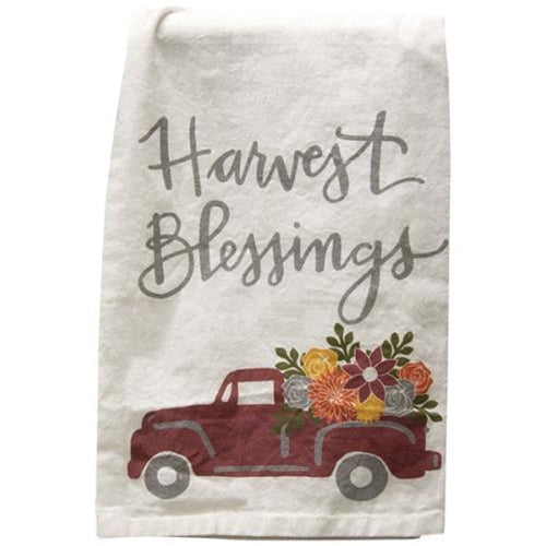Harvest Blessings Dish Towel (Pack of 4)