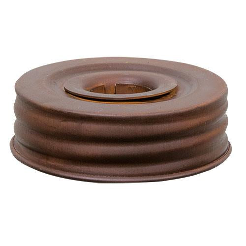 Rusty Mason Jar Taper Holder (Pack of 4)