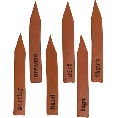 Herb Plant Stakes 6 asstd. (Pack of 4)