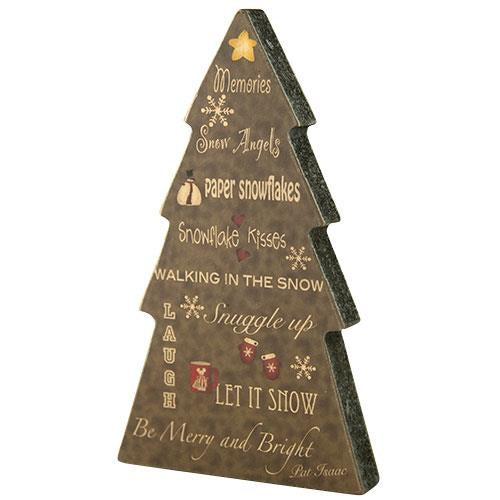 Christmas Pine Tree Large (Pack of 4)
