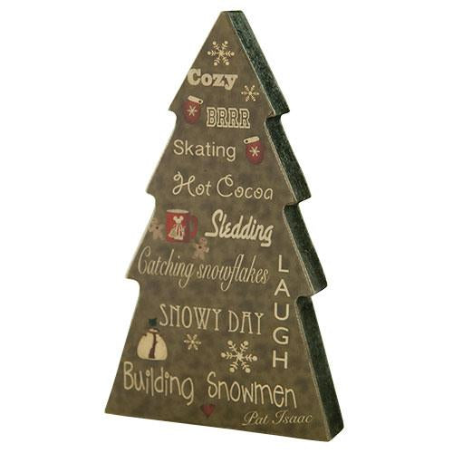 Christmas Pine Tree Small (Pack of 4)