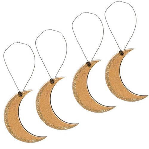 4/Set Moon Ornaments (Pack of 4)