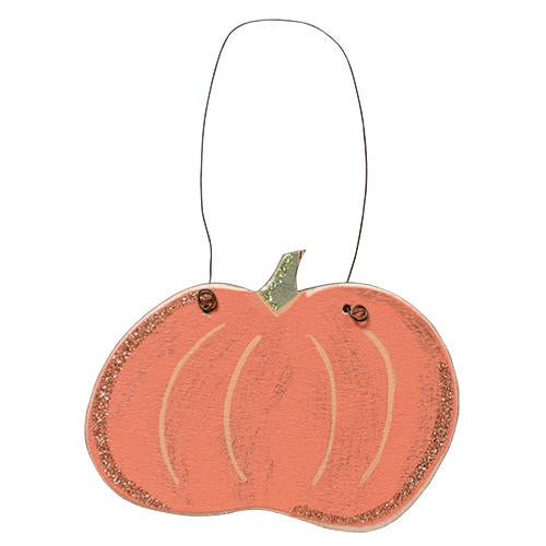 Fat Pumpkin Ornament (Pack of 4)