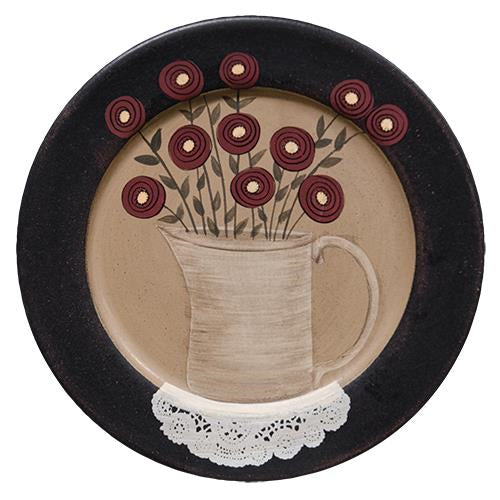 *Vintage Cup & Doily Plate G33409 By CWI Gifts