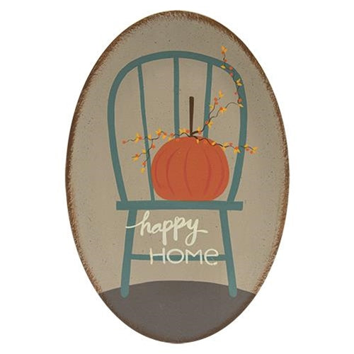 *Happy Home Fall Plate (Pack of 4)