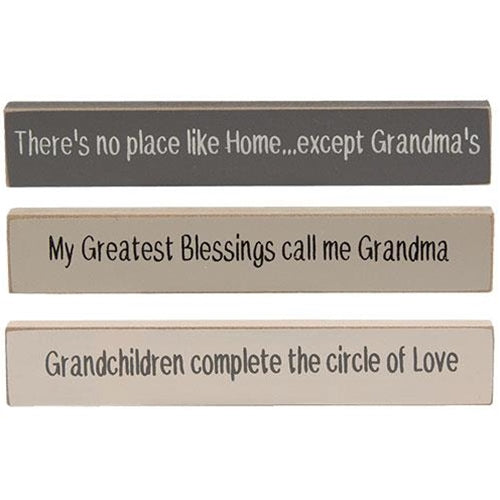 Farmhouse Colors Grandma Mini Stick 3 Asstd. (Pack of 4)