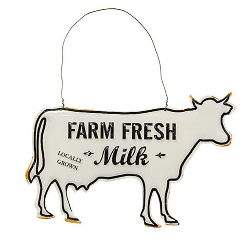 Farm Fresh Milk Ornament (Pack of 4)