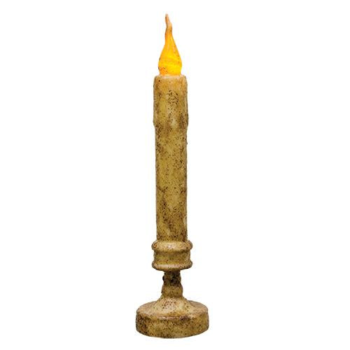 Burnt Ivory Candlestick - 10" (Pack of 4)