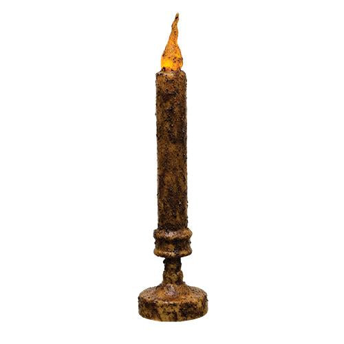 Burnt Mustard Candlestick - 10" (Pack of 4)