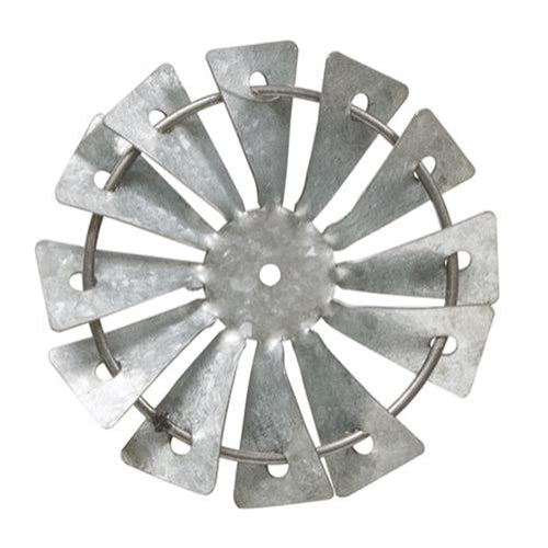 Decorative Metal Windmill 2 inch (Pack of 4)