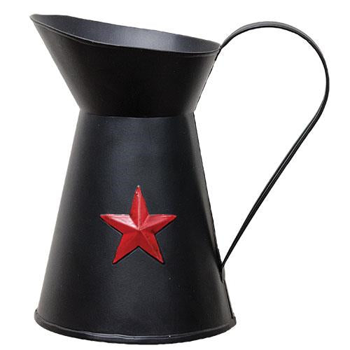 Black Pitcher w/Red Star (Pack of 4)