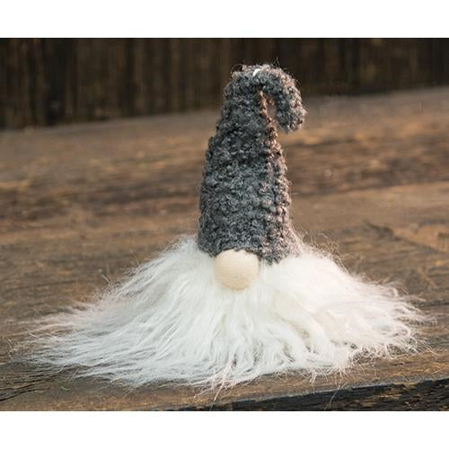 Small Gray Gnome w/Cream Beard (Pack of 4)