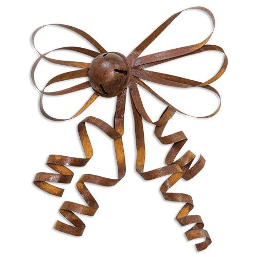 Rusty Bow Ornament (Pack of 4)
