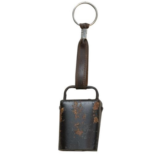 Aged Rustic Black Cowbell (Pack of 2)