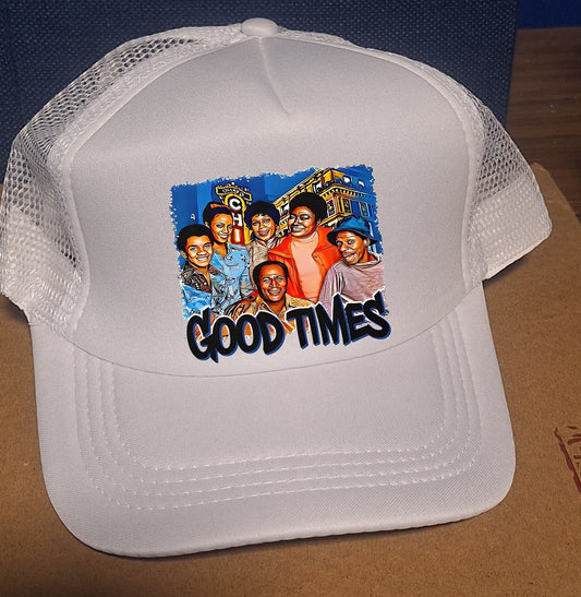 Adjustable Trucker Baseball Cap Good Times