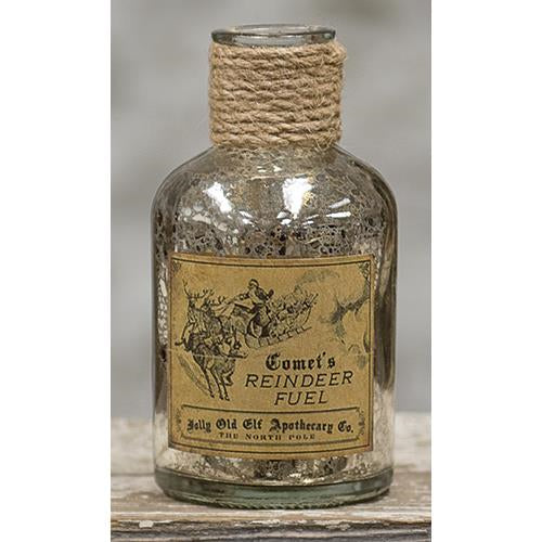 Reindeer Fuel Silver Jar 4.75" (Pack of 4)