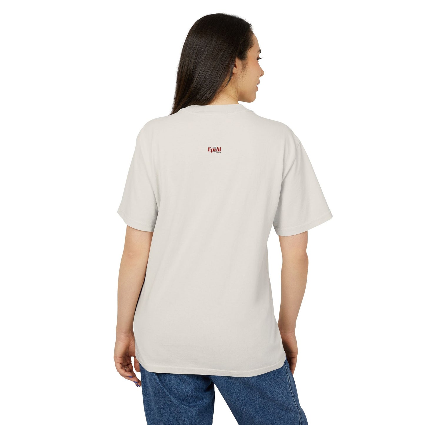 Halloween Purple Ribbon Unisex Faded Tee