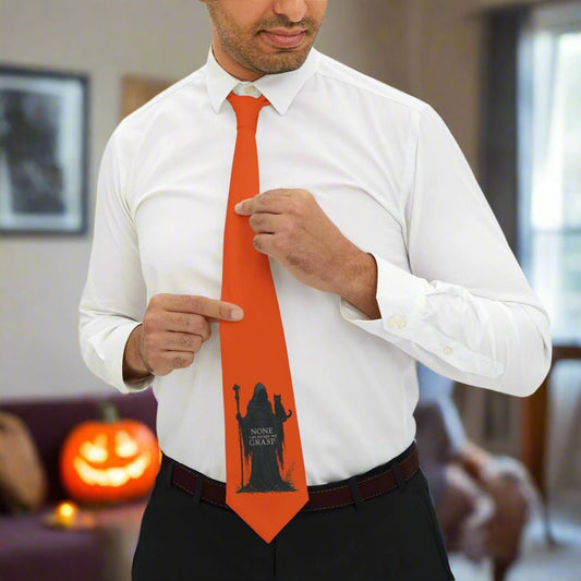 Halloween Spirit Grim Reaper Necktie