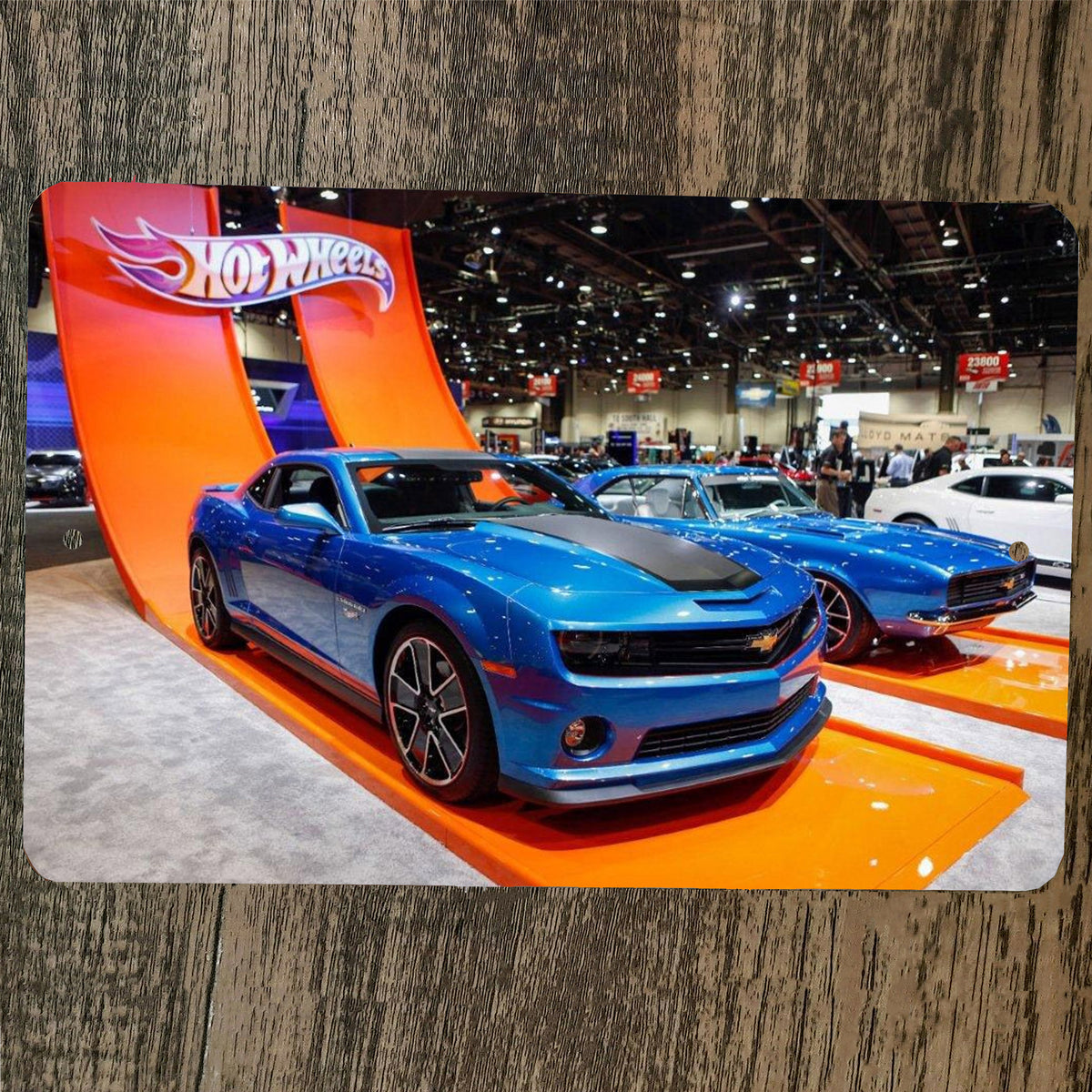 Hot Wheels Car Poster 8x12 Metal Wall Sign #12