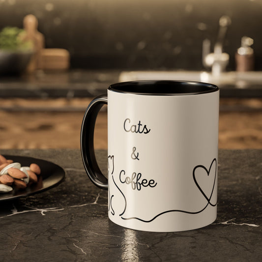 Hugs & Mugs Color Coffee Mug for a Colorful Coffee Experience