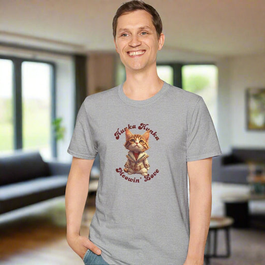 Hunka Hunka Meowin' Love Unisex Tee