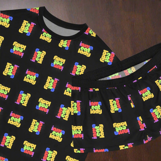 I Am A Cat Lady Relaxed Women's Pajama Set
