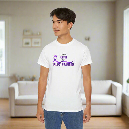 I Wear Purple Epilepsy Awareness Tee
