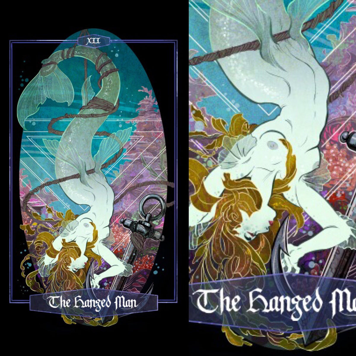 Enamel Pin - The Hanged One Mermaid