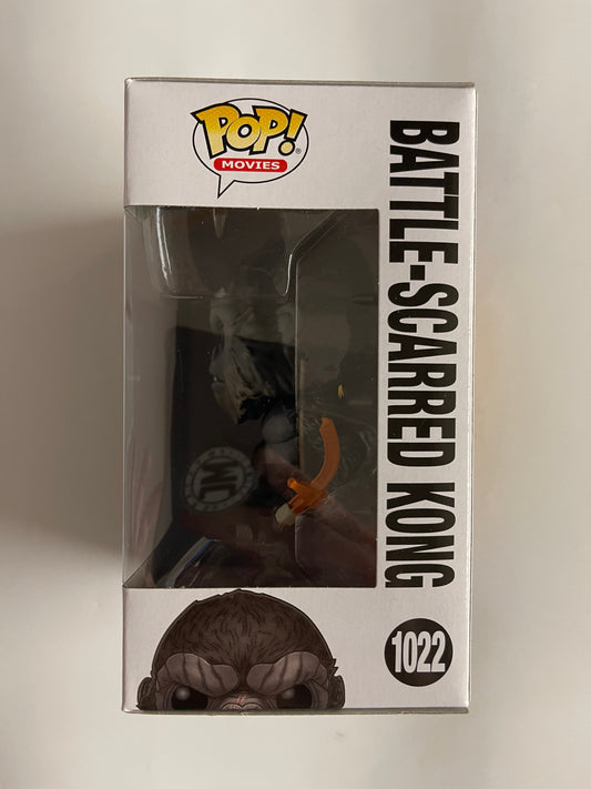 Funko Pop! Movies Battle Scarred King Kong #1022 Godzilla Vs. Kong 2021