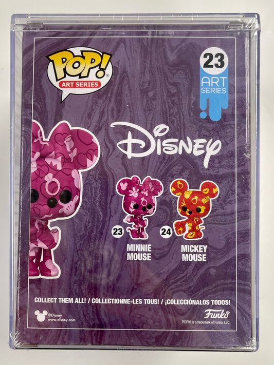 Funko Pop! Disney Minnie Mouse #23 Art Series Amazon Exclusive W/ Hard Protector