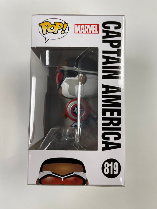 Funko Pop! Marvel Sam Wilson Captain America #819 GameStop Exclusive