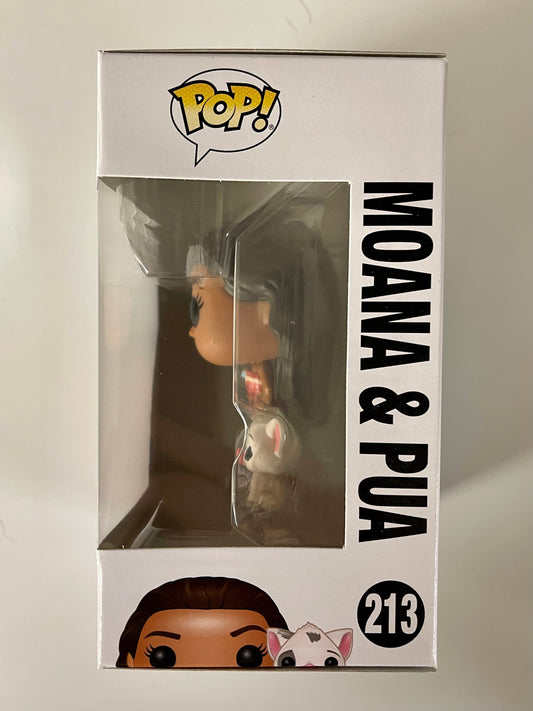 Funko Pop! Disney Moana And Pua #213 Disney Princess Of Motunui