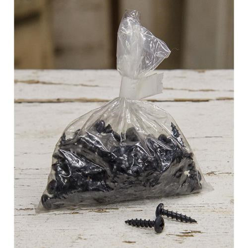 100/Pkg Black Screws- #6 Phillips Round Head- 5/8" (Pack of 4)