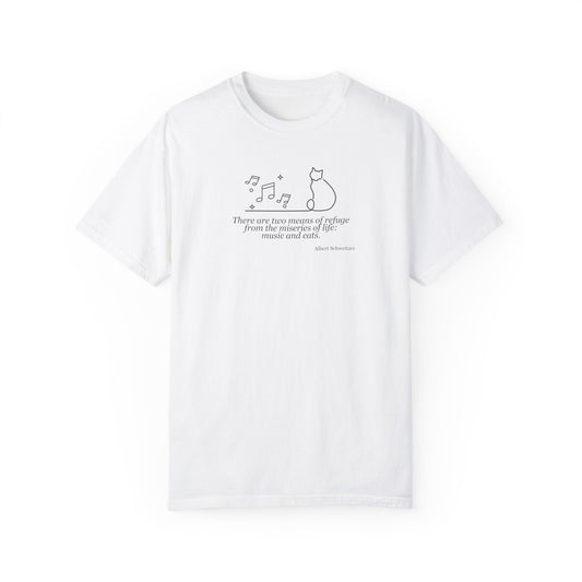 Musical Cat Unisex T-Shirt - Comfort Meets Creativity