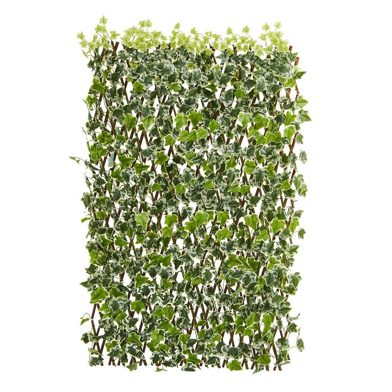 39" English Ivy Expandable Fence UV Resistant & Waterproof