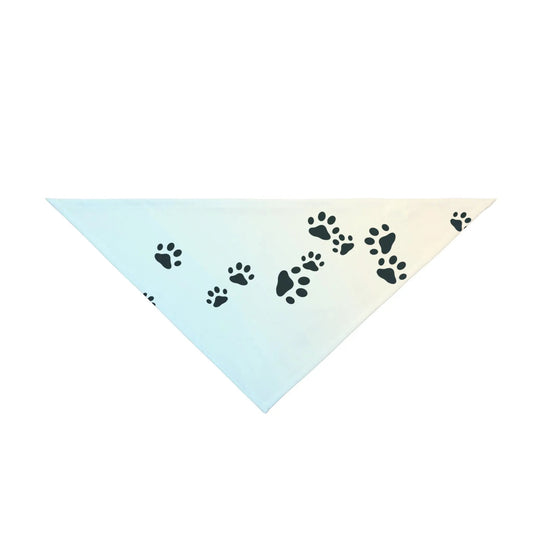 Paw Print Pet Bandana - Stylish Accessory for Dogs & Cats