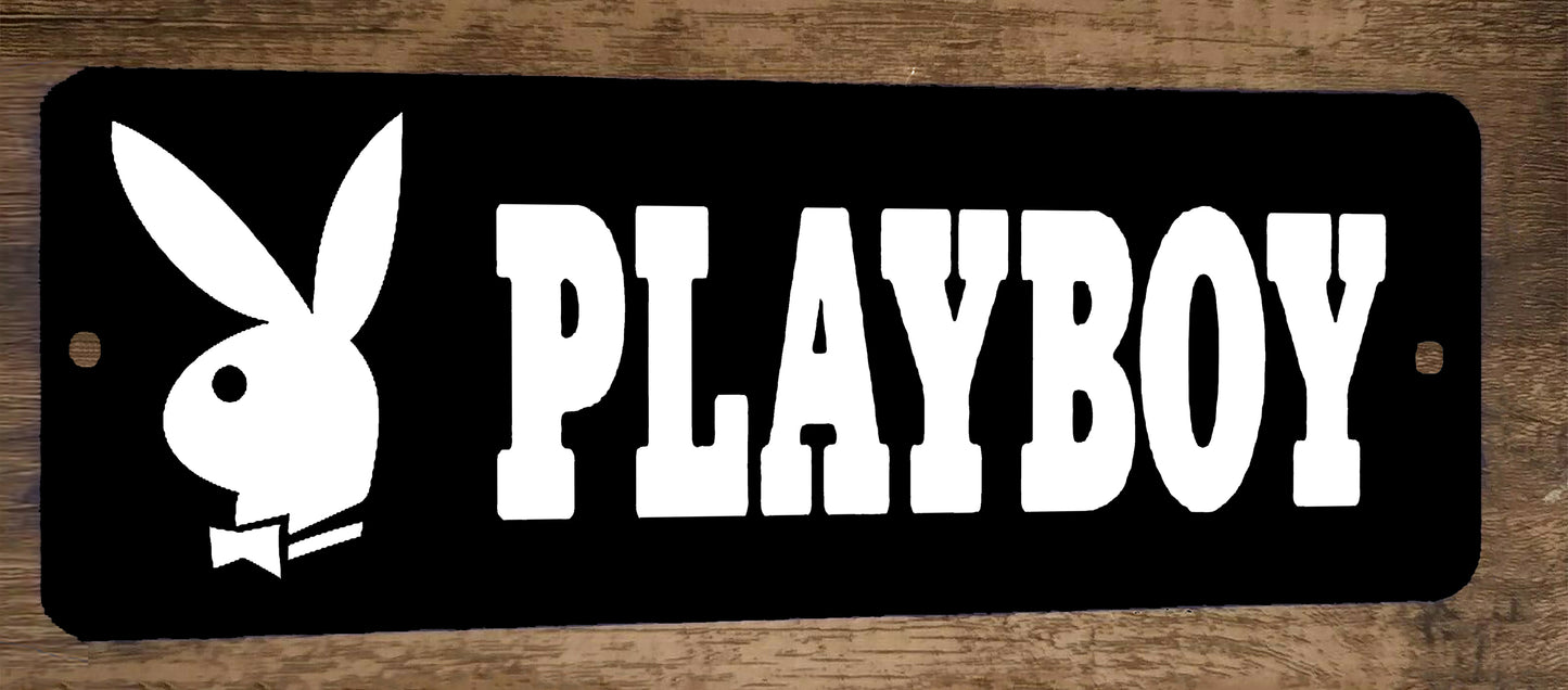 Playboy 4x12 Metal Wall Sign